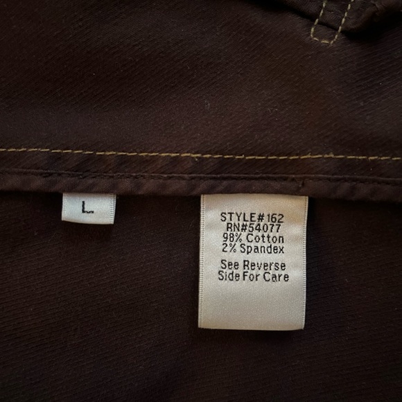 Cabi brown military style denim jacket - Picture 4 of 5